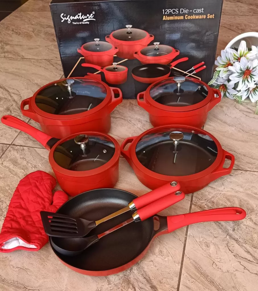 12pcs Cookware Set