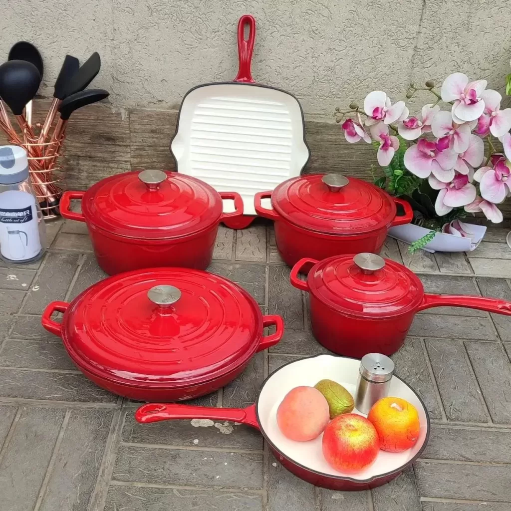 Heavy Cast Iron Cookware set